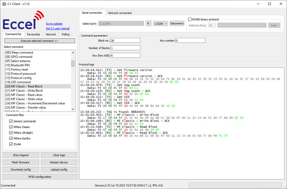 MIFARE protection 60 6