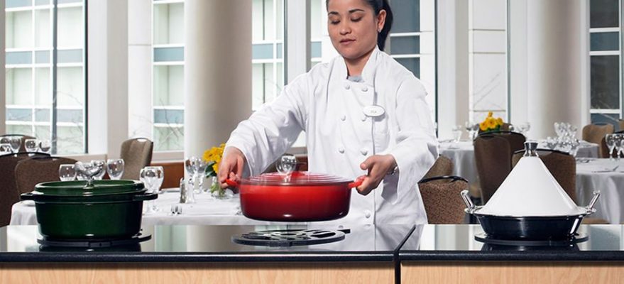 Under-counter induction hob